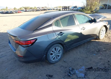 2022 Nissan Sentra S Xtronic Cvt из США, поврежденный, VIN 3N1AB8BV6NY221351